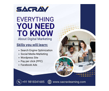 Best Digital Marketing institute in Delhi NCR | Sacrav Learning