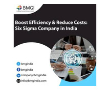 Boost Efficiency & Reduce Costs: Six Sigma Company in India