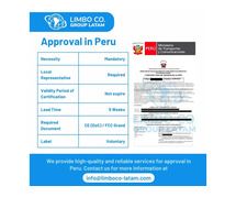 Approval in Peru