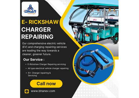 Reliable E-Rickshaw Charging Repairs | Expert Technicians