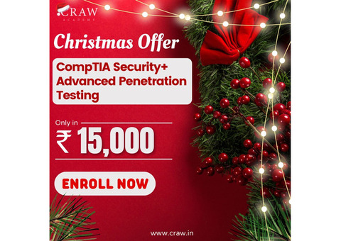 Learn Cybersecurity This Christmas with Our Special Offer of ₹15,000!