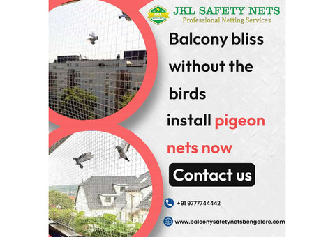 Pigeon Safety Nets in Bangalore: Protect Your Spaces with JKL Safety Nets