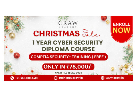 1-Year Cyber Security Diploma Course with Best Christmas