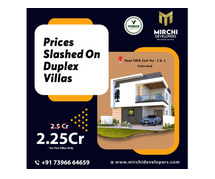 Discover Top Gated Community Villas in Kollur Today!