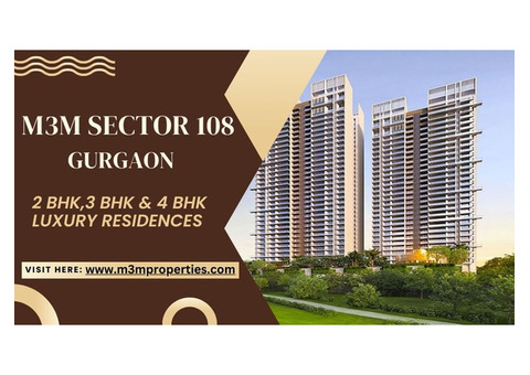 M3M Sector 108 Gurgaon - Elevate Your Lifestyle