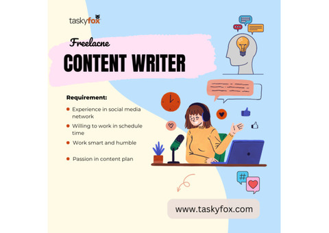 Freelance Content Writer in India