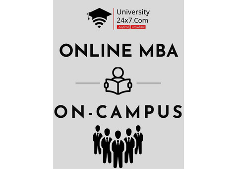 Online MBA VS On-Campus | Choose wisely | University24x7