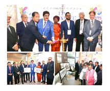 “Contours of Delhi” Painting Exhibition by Soumen Dutta Inaugurated at 17th Global Film Festival