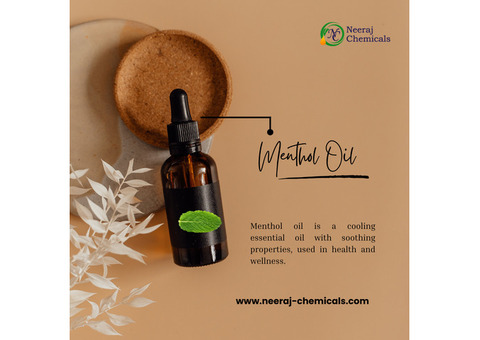 Menthol Oil Suppliers in India