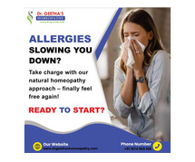 Say Goodbye to Allergies with the Best Homeopathy Doctor in Hanamkonda!