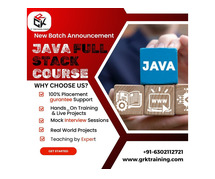 Become a Skilled Java Full Stack Developer – Join Classes in Marathahalli Today!