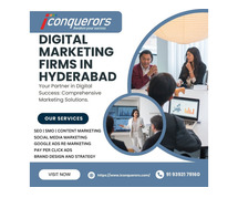 Digital Marketing Firms in Hyderabad | +91 701 319 6804 | iConquerors