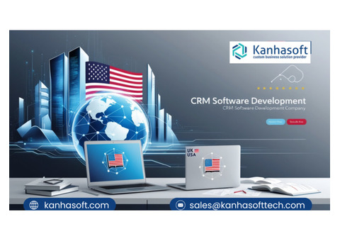 Need a Custom CRM? KanhaSoft a Right Custom CRM Development company in the UK & USA