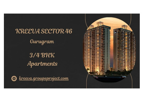 Kreeva Sector 46 Gurugram - Luxe Living Life