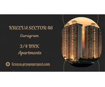 Kreeva Sector 46 Gurugram - Luxe Living Life