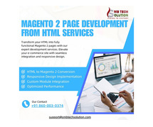 Magento 2 Page Development Services | Convert HTML to Magento