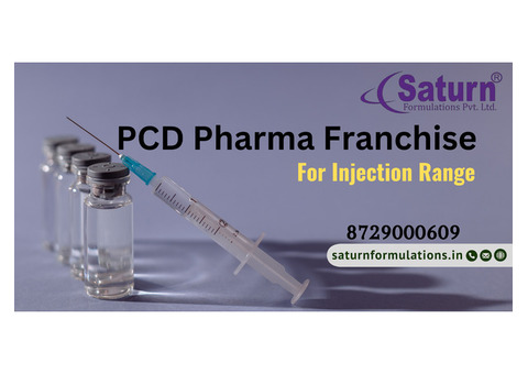 PCD Pharma Franchise for Injection Range | Saturn Formulations