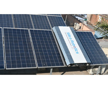 Robotic solar cleaning service