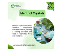 Menthol Crystals Suppliers in India