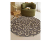 Enaya Rugs Buy Round Rug online UAE, Buy Runner Rugs Online UAE,  Best Wool Silk Rugs Buy Online UAE