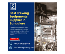 Best Brewing Equipments Supplier in Bangalore