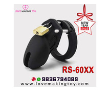 New Year Black Silicone Chastity Cage India Offer Call 9836794089