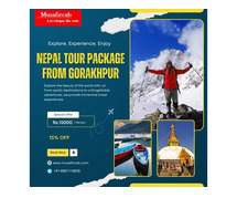 Nepal Tour Package from Gorakhpur