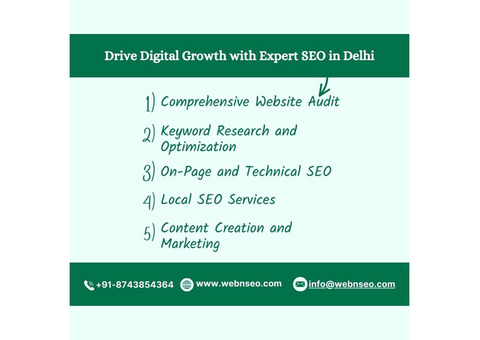 Drive Digital Growth with Expert SEO in Delhi