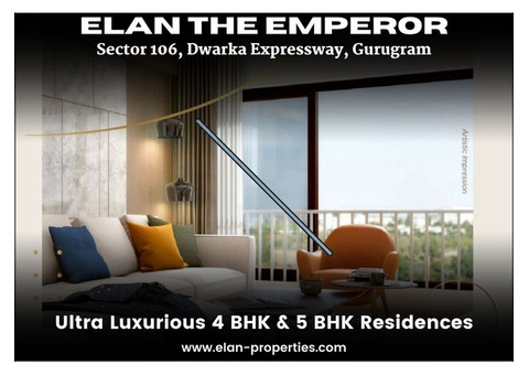 Elan The Emperor Sector 106 Gurgaon - Experience The Joy Of Living