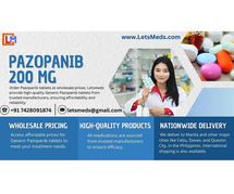 Affordable Pazopanib 200 mg and 400 mg Tablets Price in Philippines – Buy Online at LetsMeds