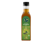 Traditional Wood-Pressed Black Sesame Oil for Cooking & Care