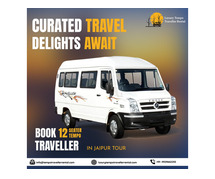 Tempo Traveller rental service Jaipur, Rajasthan starts at 25/Km