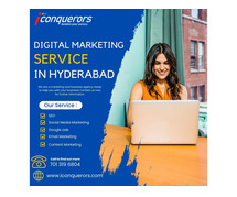 Digital Marketing Services Hyderabad | +91 701 319 6804 | iConquerors