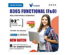 D365 Functional F&O Online New Batch