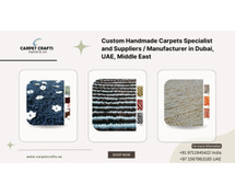 Custom Handmade Carpets by Dubai’s Leading Carpet Manufacturing Experts!