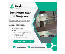 Boys Hostel near bit Bangalore