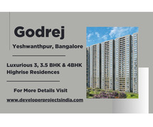 Godrej Yeshwanthpur - Luxurious Highrise Residences, Premium Living in Bangalore