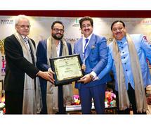 Hindi Cinema Samman National Award Presented to Firdausal Hassan, President Elect of FFI