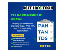 PAN TAN TDS Services in Chennai