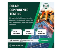 Solar Components Testing Labs in India