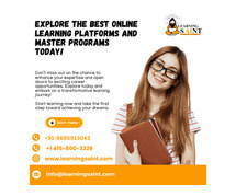 Explore the Best Online Learning Platforms and Master Programs Today!