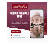 Explore the Golden Triangle Tour with Royal Cars & Driver Rental