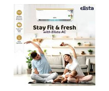 Experience Comfort with Elista Fixed Speed AC