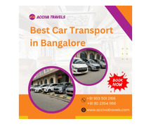 Best Car Transport in Bangalore