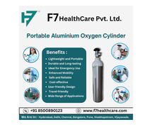 Portable Aluminium Oxygen Cylinder On Sale By F7 Healthcare Pvt. Ltd.|8500890123