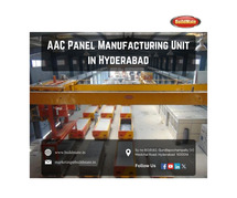 AAC Panel Manufacturing Unit in Hyderabad | 7675989961 | Buildmate