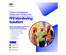 Enhance Workplace Safety with ThirdEye AI’s PPE Monitoring Solution