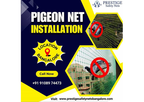 Say Goodbye to Pigeon Problems with Prestige Safety Nets in Bangalore!