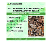 Sell Scrap with MS Enterprises – Hyderabad's Top Dealer