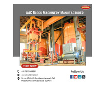 AAC Block Machinery Manufacturer in India | 7675989961 | Buildmate